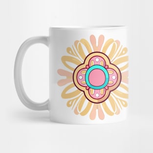 mandala Clamber Paint Mug